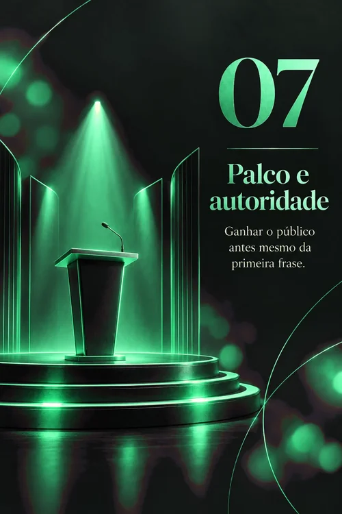 Trava 07 · Palco e autoridade