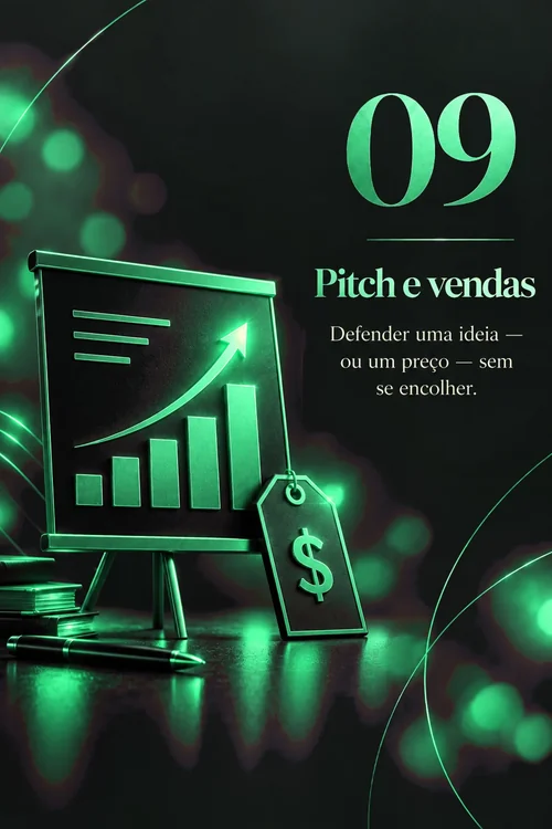 Trava 09 · Pitch e vendas
